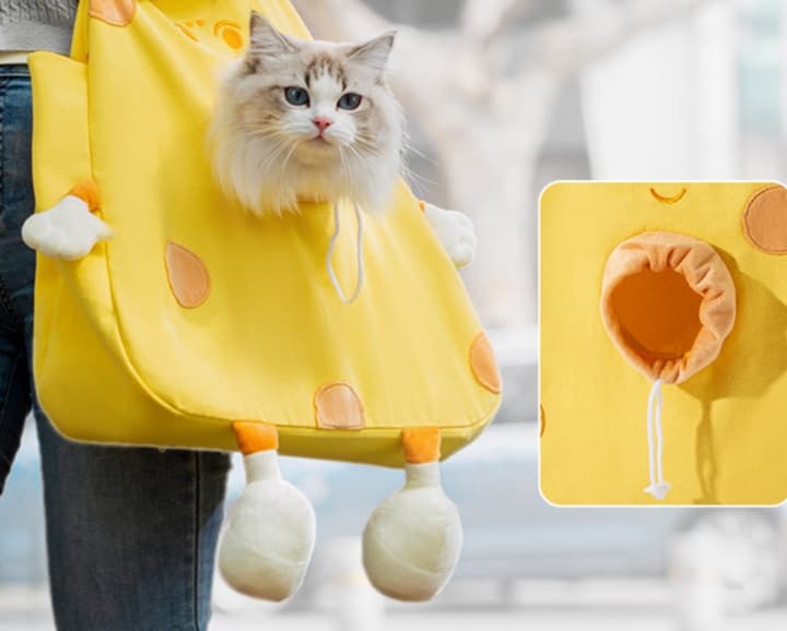 ペット キャリーバッグ 猫用ポップキャラクター ペットキャリー