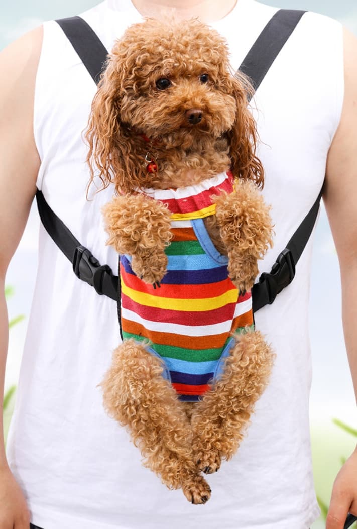 ペット キャリーバッグ 犬用抱っこ楽ちん前向きペットバッグ