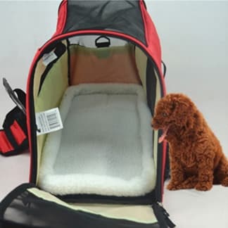 ペット キャリーバッグ 犬用メッシュ通気ソフトペットキャリー
