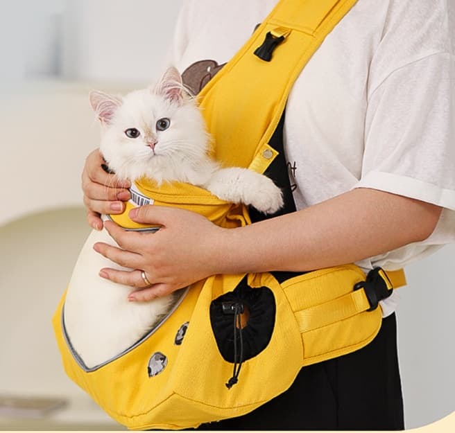 ペット キャリーバッグ 猫用 スリング おでかけバッグ