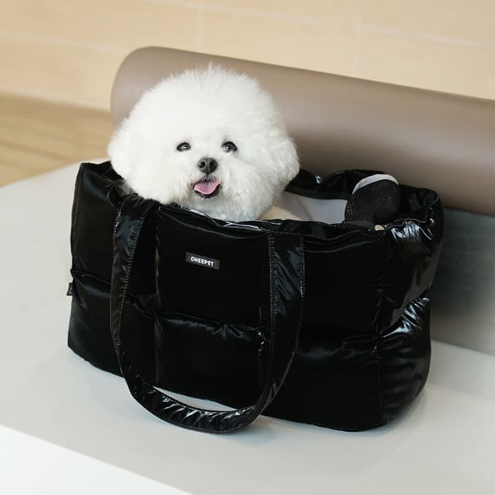 ペット キャリーバッグ 犬用ふかふかあったかドーム型ペットキャリー