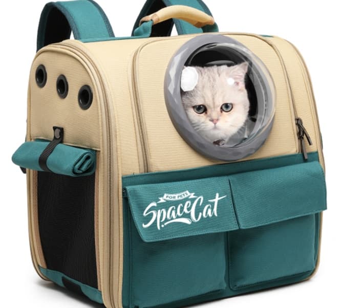 ペット キャリーバッグ 猫用宇宙飛行士スタイル ペットリュック