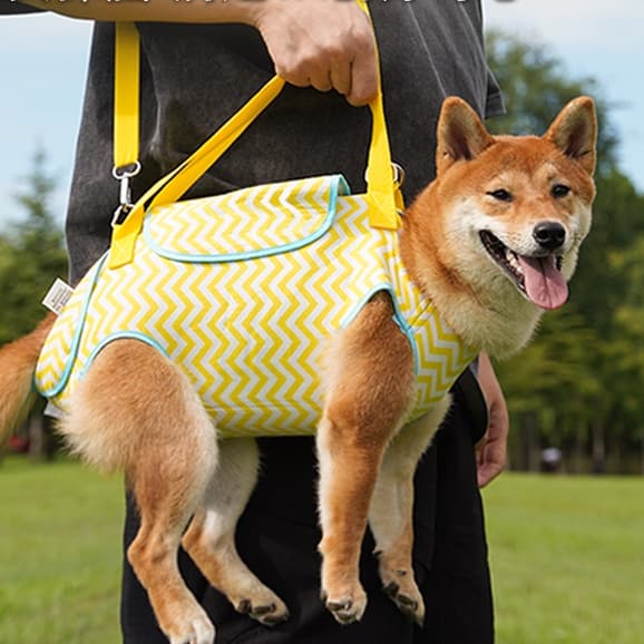 ペット キャリーバッグ 犬用ゆらぎ模様の四季用抱っこキャリー