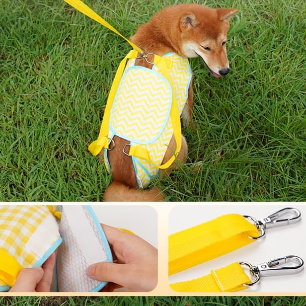 ペット キャリーバッグ 犬用ゆらぎ模様の四季用抱っこキャリー