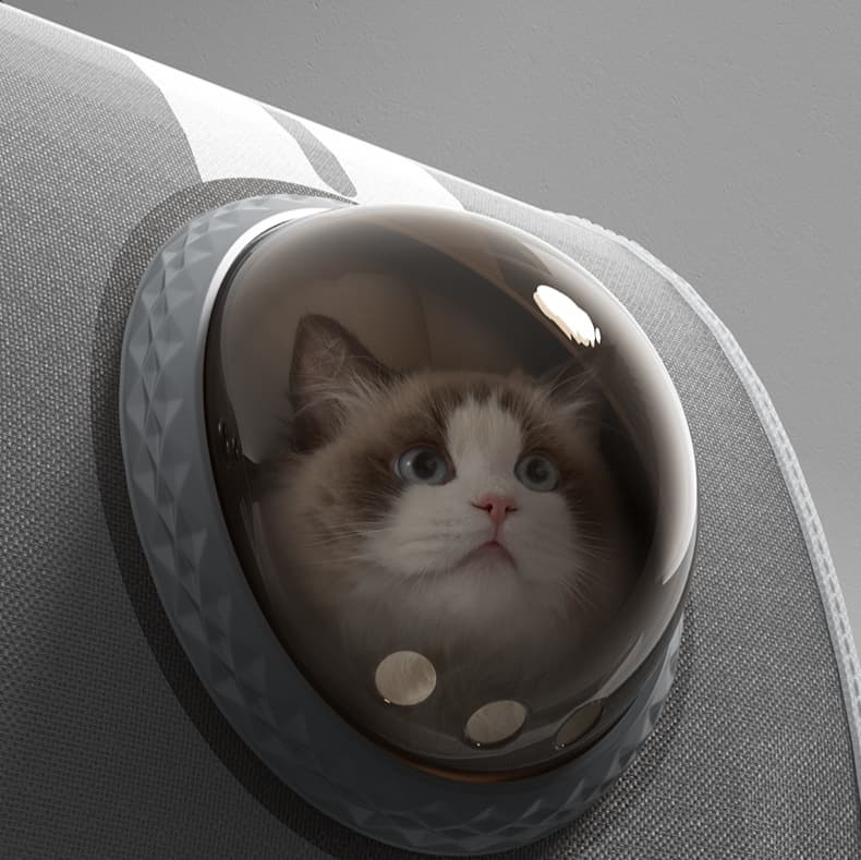 ペット キャリーバッグ 猫用うさぎモチーフ 通気性抜群ペットキャリー