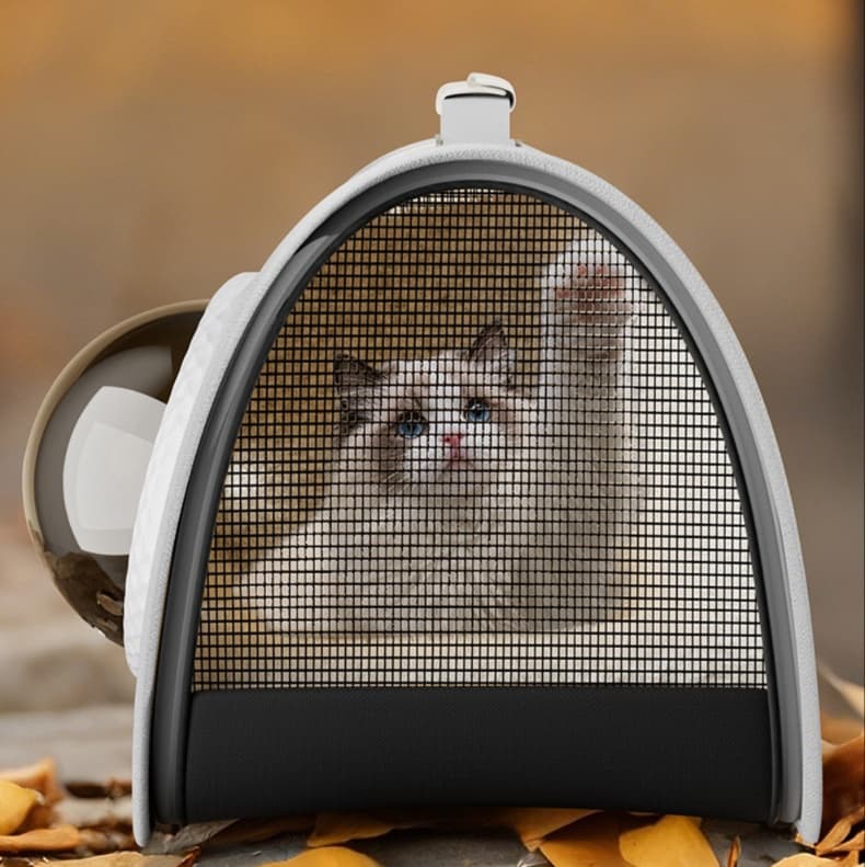 ペット キャリーバッグ 猫用ふかふかペットキャリー