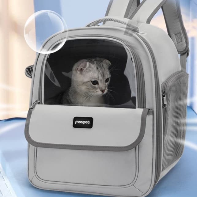 ペット キャリー 猫用通気性抜群リュックキャリー