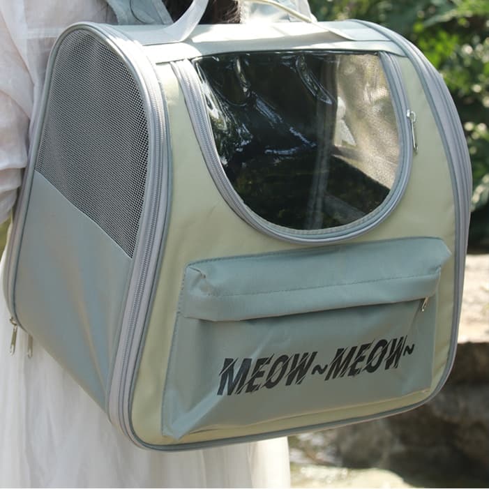 ペット キャリー 猫用透明窓付き 両用ペットリュック