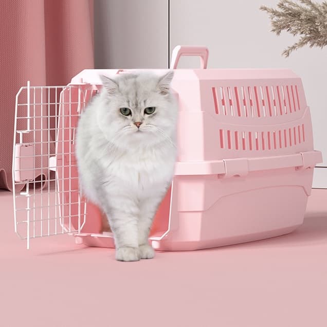 ペット キャリー 猫用快適おでかけキャリーケース