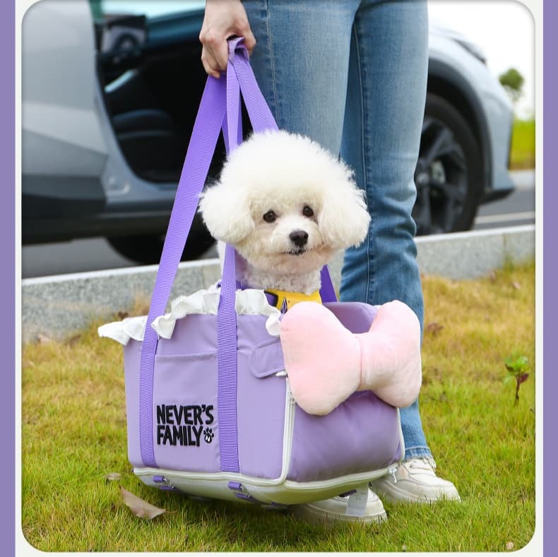 ペット キャリー 犬用ふわふわお出かけボックス移動ハウス