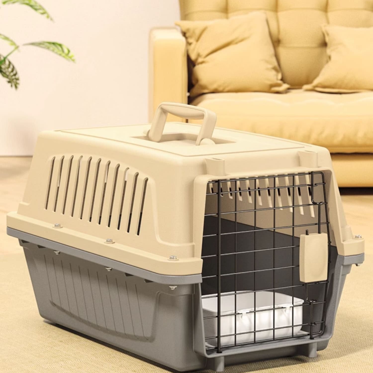 ペット キャリー 猫用通気性抜群 快適移動ペットキャリー