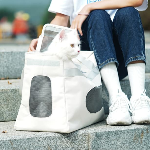 ペット キャリー 快適おでかけ猫用トートキャリー