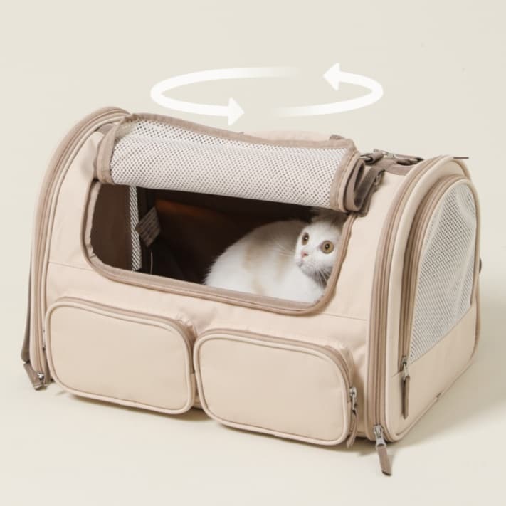 ペット キャリー 猫用快適おでかけキャリーバッグ