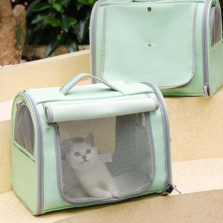 ペット キャリー 猫用快適通気ペットキャリー旅行お出かけ用