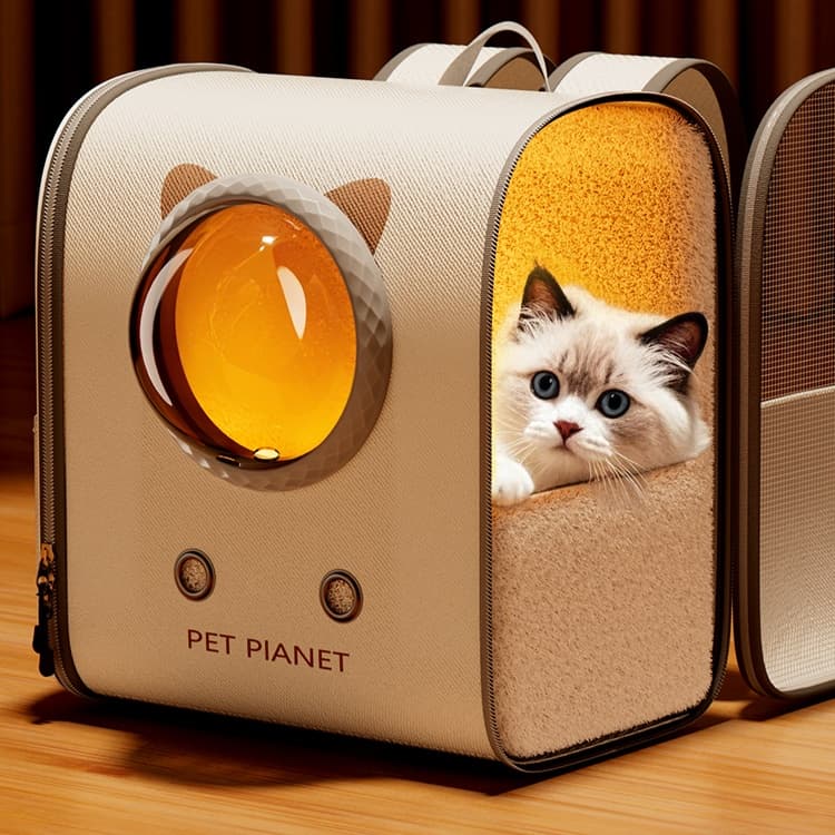 ペット キャリー 猫用冬あったかスペースポッド