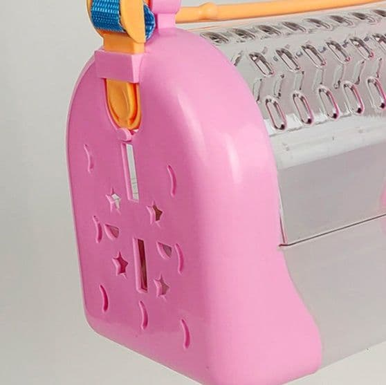 ペット キャリー ペット キャリー ハムスター快適お出かけキャリー