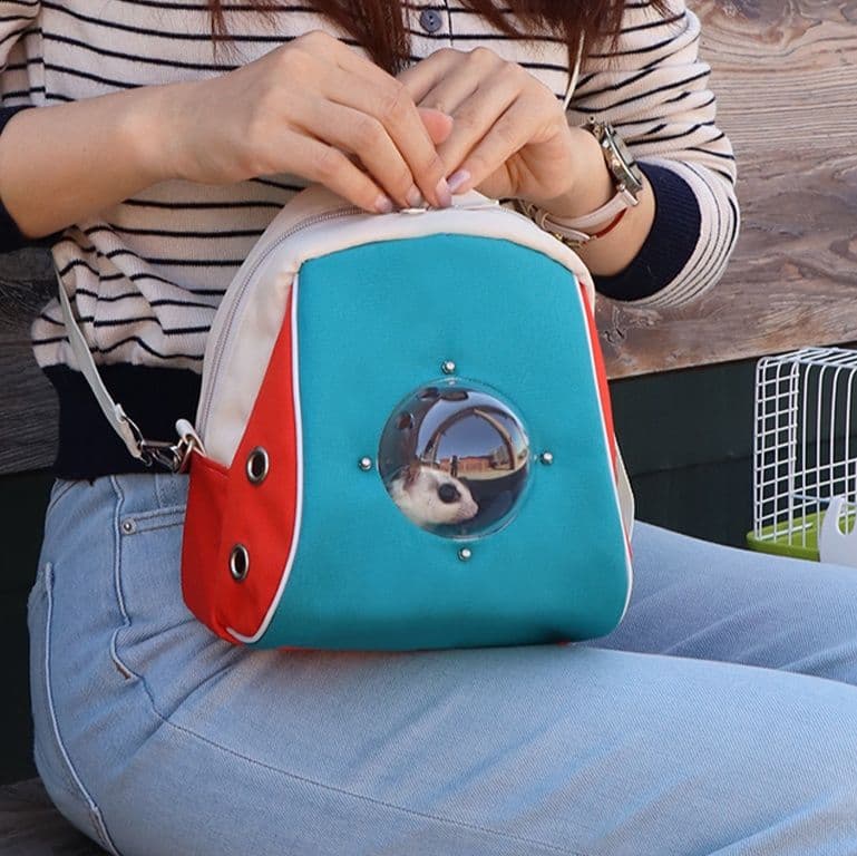 ペット キャリー ハムスター用宇宙船キャリーバッグ