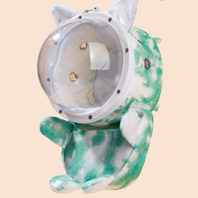 ペット キャリーハムスター用透明ドーム付き 小動物おでかけバッグ