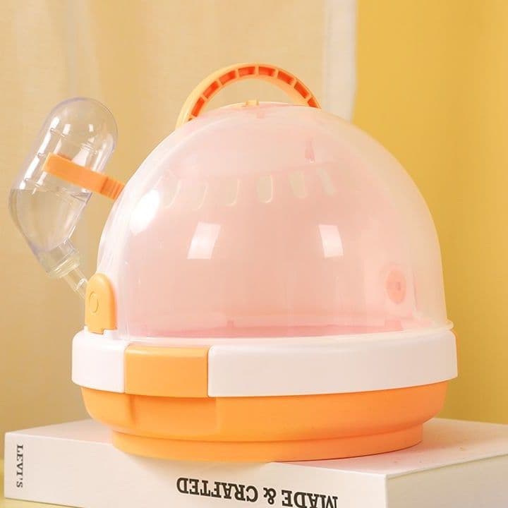 ペット キャリー 宇宙船型ハムスターキャリー