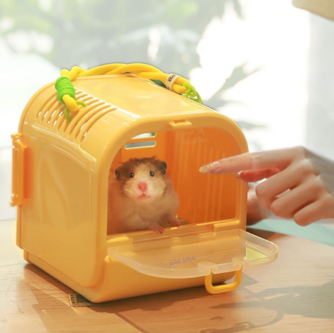 ペット キャリー方形ハウス快適おでかけキャリー