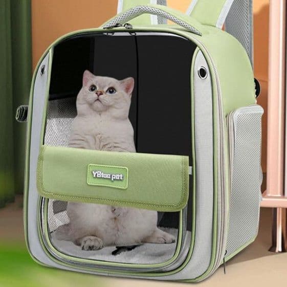 ペット キャリー猫用背負える大容量ペットリュック