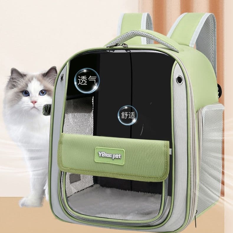ペット キャリー猫用背負える大容量ペットリュック