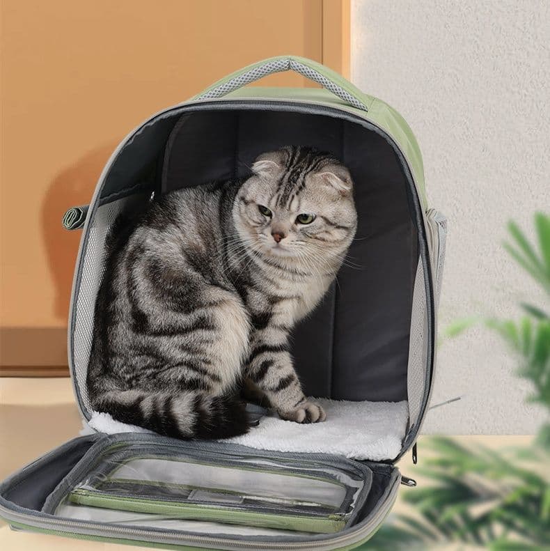 ペット キャリー猫用背負える大容量ペットリュック