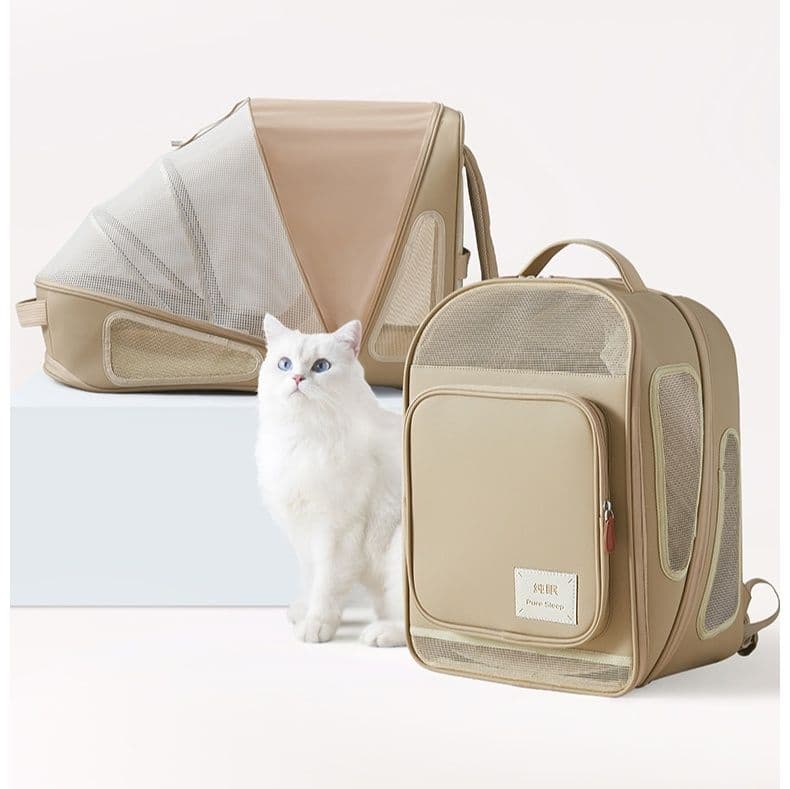 ペット キャリー 猫用変形自在快適お出かけバッグ