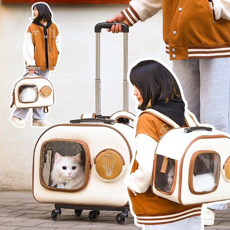 ペット キャリー 多機能猫用キャリーバッグ