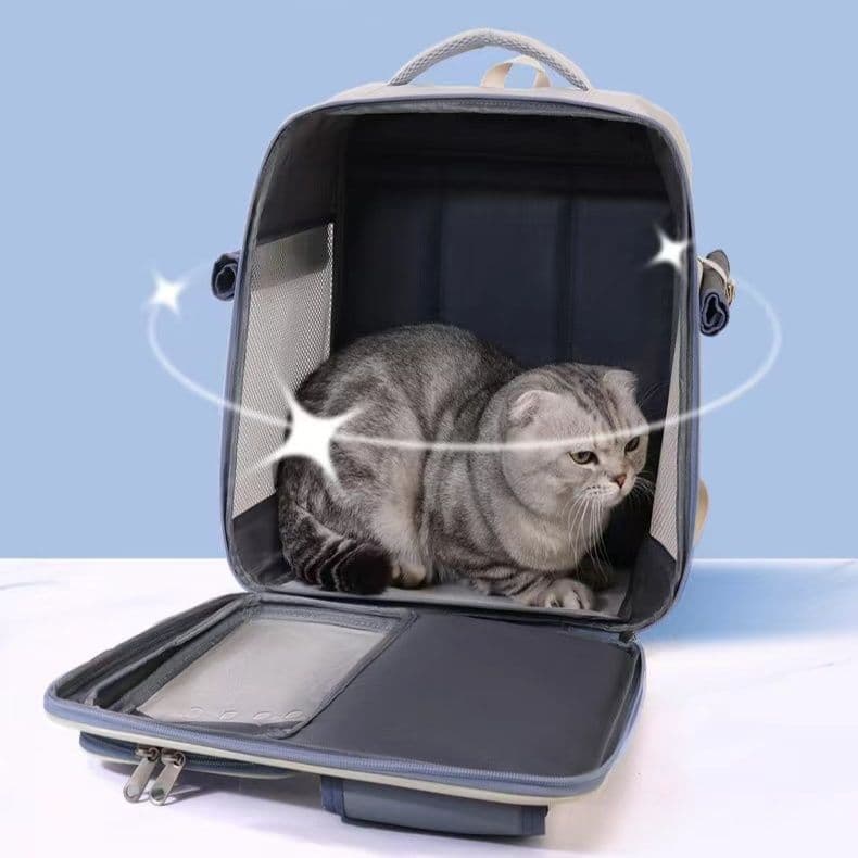ペット キャリー 快適おでかけ猫専用キャリーボックス
