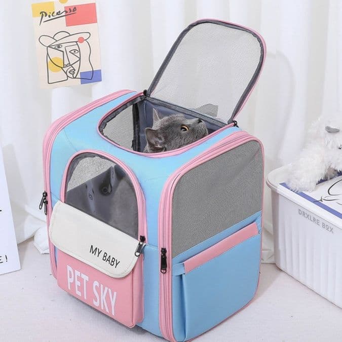 ペット キャリー 猫用おでかけボックス
