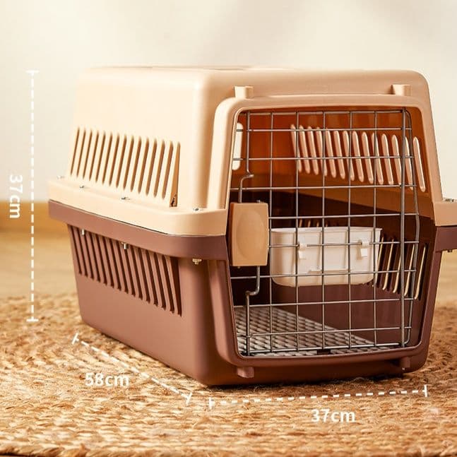 ペット キャリー 猫用通気性抜群 快適おでかけキャリー