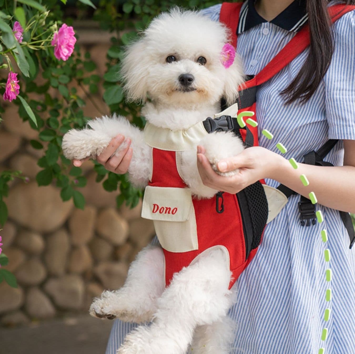 ペット キャリー 犬用お散歩らくらく抱っこバッグ