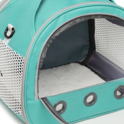 ペット キャリー 通気性抜群透明窓付きハムスター専用お出かけバッグ