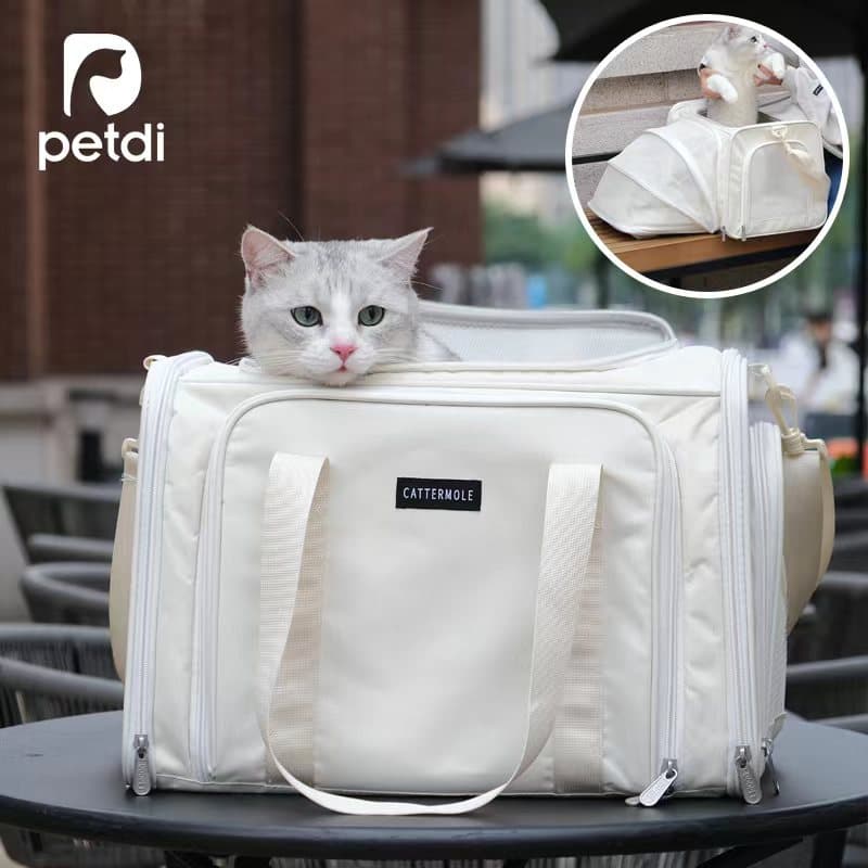 ペット キャリー 猫用快適お出かけキャリーバッグ