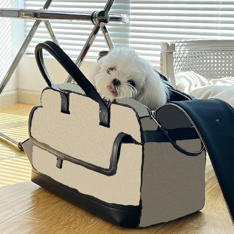 ペット キャリーバッグ 犬用メッシュデザイン スタイリッシュ ペットキャリー