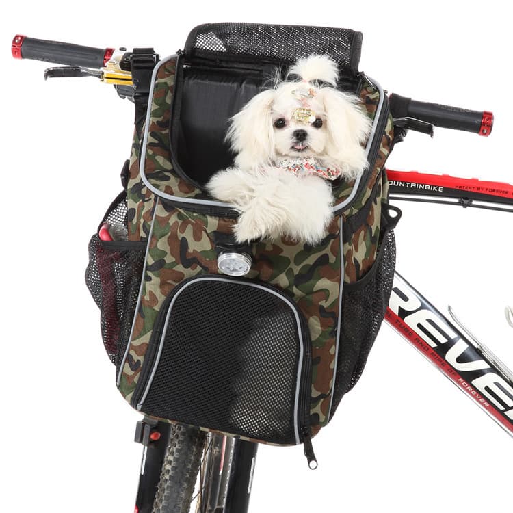 ペット キャリーバッグ 犬用自転車取付ドーム型キャリーバッグ