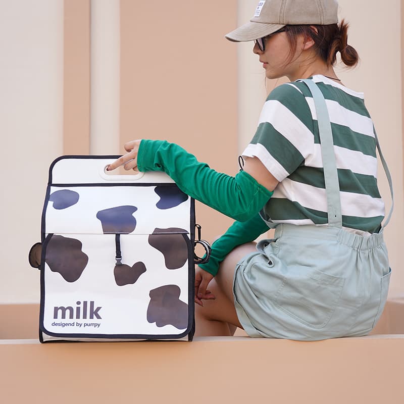 ペット キャリー 猫用牛乳パック風ペットキャリーバッグ