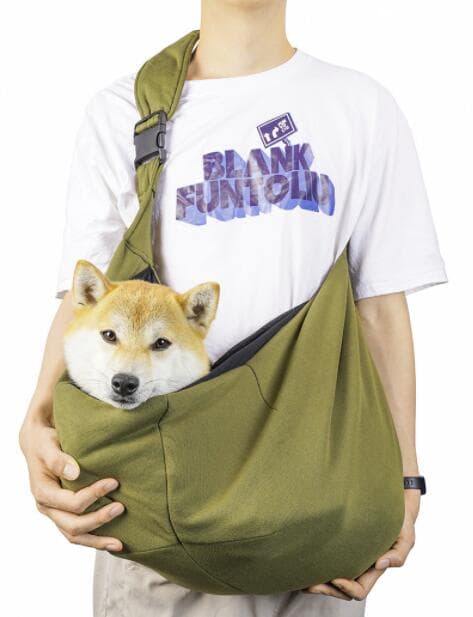 ペット キャリー 犬用斜め掛け抱っこ袋 旅行外出用ペット肩掛け鞄