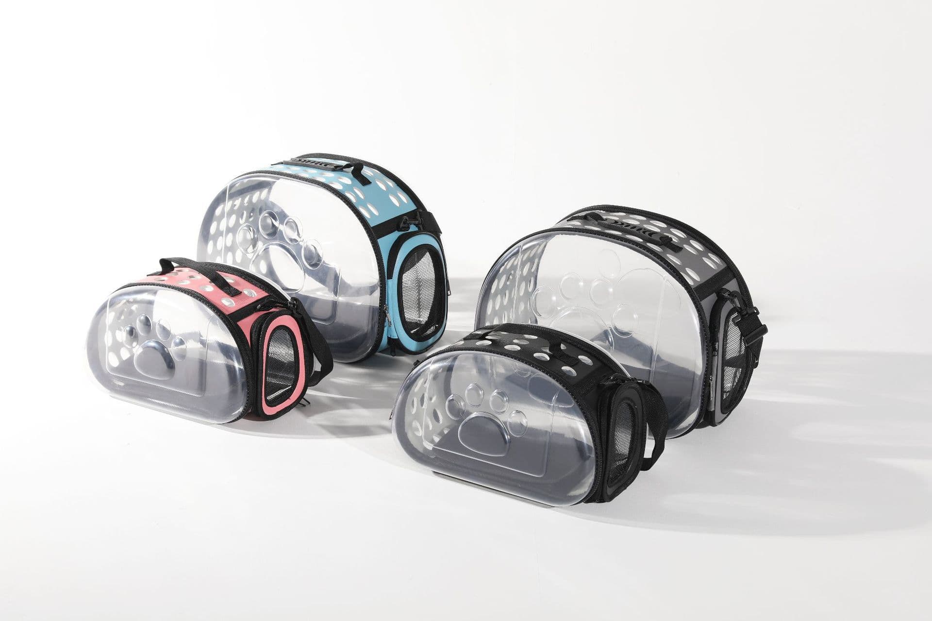 ペット キャリーバッグ 猫用透明ドーム型ペットキャリー宇宙船デザイン