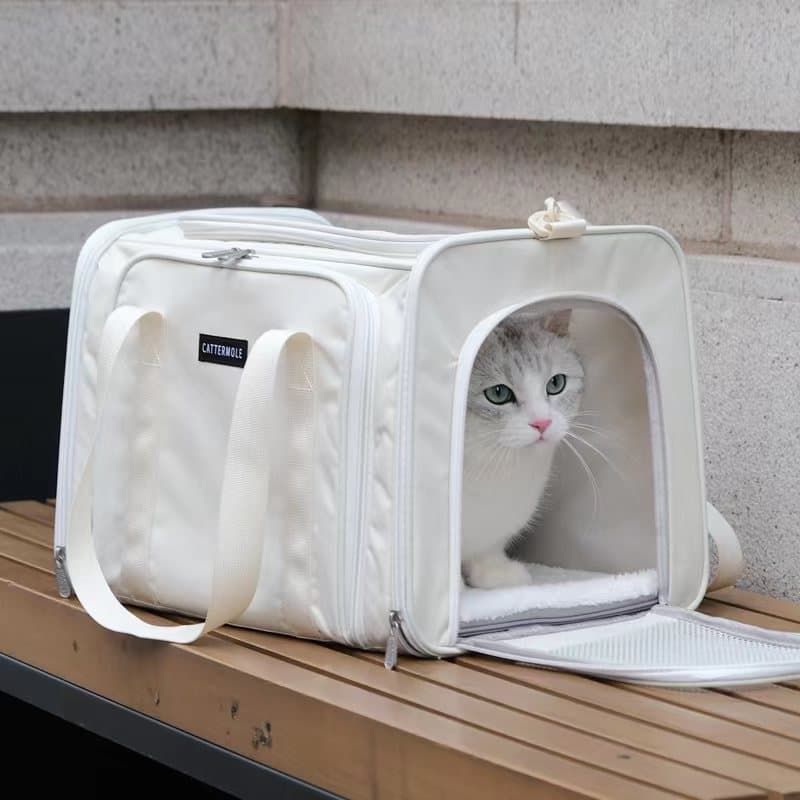 ペット キャリー 猫用快適お出かけキャリーバッグ