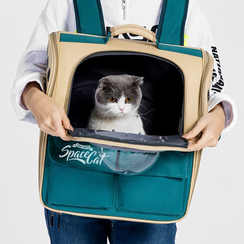 ペット キャリーバッグ 猫用宇宙飛行士スタイル ペットリュック