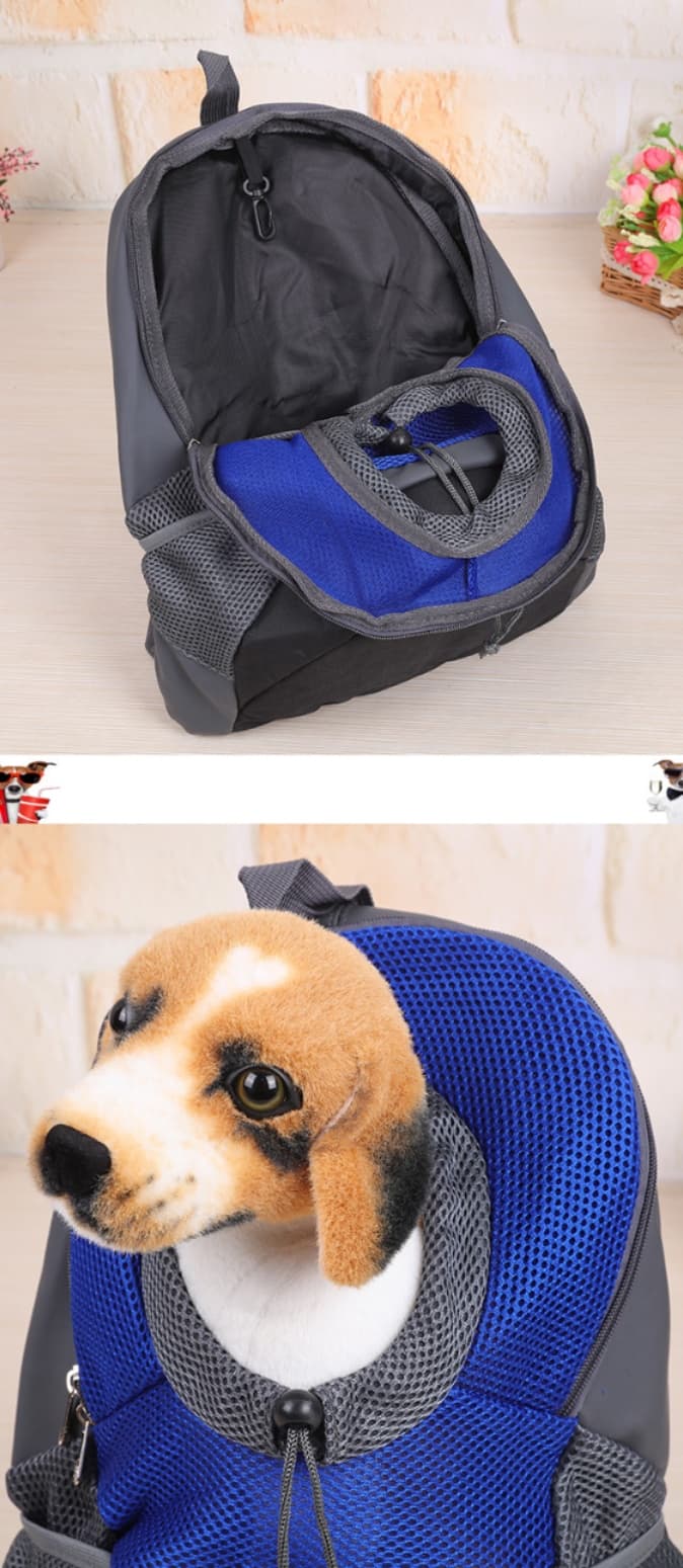 ペット キャリーバッグ 犬用メッシュ素材お散歩リュック