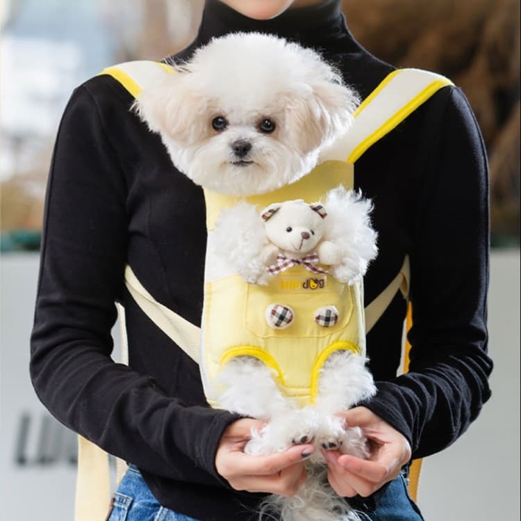ペット キャリーバッグ 犬用抱っこひも型ペットキャリー 体にフィット