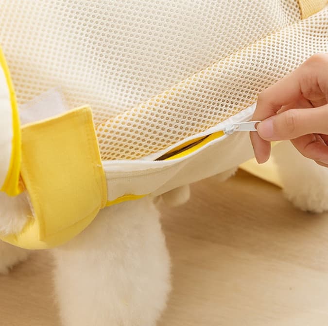 ペット キャリーバッグ 犬用抱っこひも型ペットキャリー 体にフィット