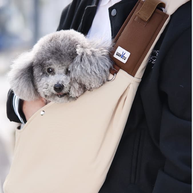 ペット キャリーバッグ 犬用斜めがけペットキャリーバッグ