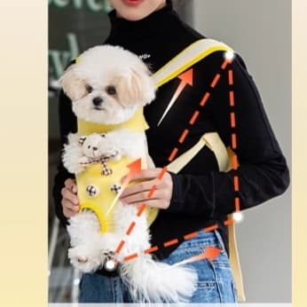 ペット キャリーバッグ 犬用ペット散歩用工学設計背負いキャリー