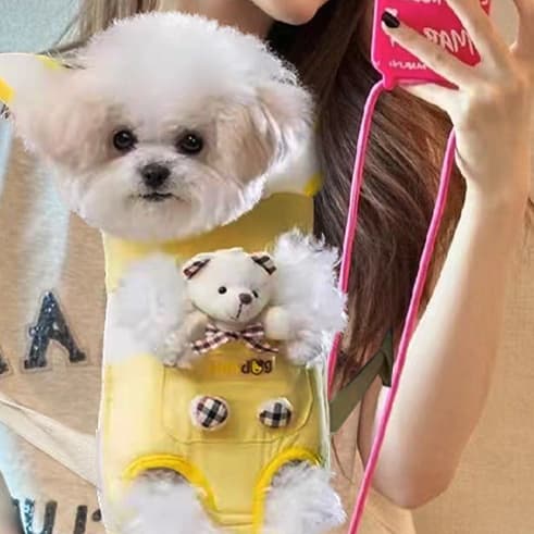 ペット キャリー 犬用おでかけ便利フロントバッグ