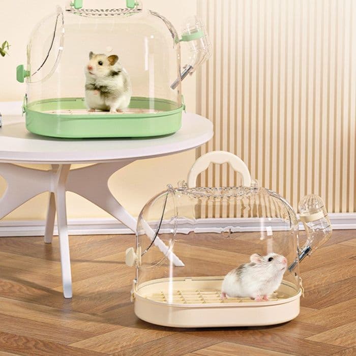 ペット キャリー 小動物用透明宇宙船キャリー