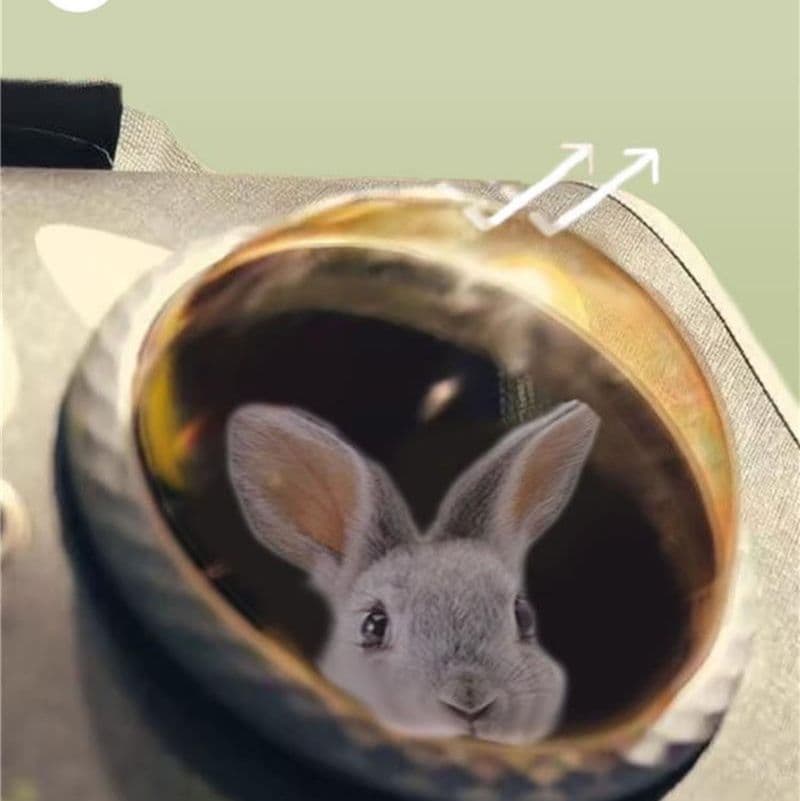 ペット キャリー 宇宙遊覧うさぎキャリーバッグ